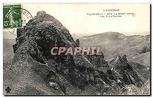Image du vendeur pour Carte Postale Ancienne L'Auvergne Le Mont Dore Les Trois Diables mis en vente par CPAPHIL