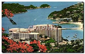 Seller image for Carte Postale Ancienne Playas de Caleta y Caletilla Acapulco Gro Mexico the Htel Caleta in one of the many beauty sports around Acapulco for sale by CPAPHIL