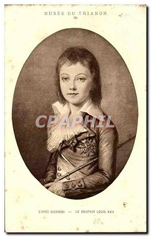 Seller image for Carte Postale Ancienne Musee du trianon d'Apres Kucharski Le Dauphin Lous XVll for sale by CPAPHIL