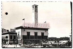 Image du vendeur pour Carte Postale Semi Moderne Casablanca Maroc Services Municipaux mis en vente par CPAPHIL