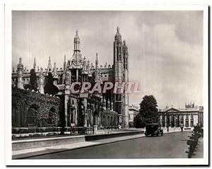 Seller image for Carte Postale Semi Moderne Cambridge Chapel and senate house kings college cambridge for sale by CPAPHIL