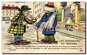 Image du vendeur pour Carte Postale Ancienne Les douceurs du menage mis en vente par CPAPHIL