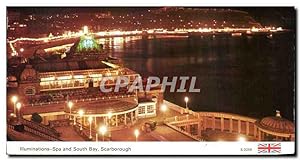 Seller image for Carte Postale Semi Moderne Illuminations Spa and South Bay Scarborough for sale by CPAPHIL