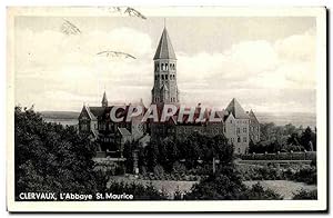 Carte Postale Ancienne Clervaux L'Abbaye St Maurice Luxembourg