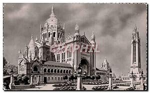 Carte Postale Ancienne Le Basilique Lisieux Panorama Général