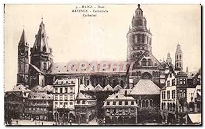 Carte Postale Ancienne Mainz Dom Mayence Cathédrale Cathedral