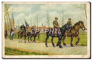 Bild des Verkufers fr Image Folklore belge Cote d'or Lembecq La marche de Saint Veron Militaria zum Verkauf von CPAPHIL