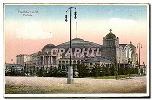 Bild des Verkufers fr Carte Postale Ancienne Frankfurt a. M. Festhalle zum Verkauf von CPAPHIL