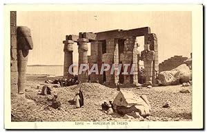 Carte Postale Ancienne Egypte Ramesseum De Thebes Egypt Egypte