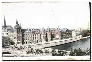 Bild des Verkufers fr Carte Postale Ancienne Palais De justice Bon Marche Paris zum Verkauf von CPAPHIL
