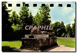 Carte Postale Semi Moderne Verdun Et Les Champs De Bataille Le lion de la Chapelle Ste Fine Monum...