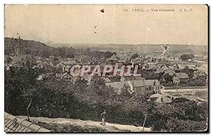 Carte Postale Ancienne Creil vue générale