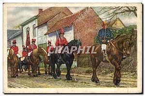 Seller image for Image Folklore belge Cote d'or Russon Le feu de Saint Evermard Hacco suivi de ses bandits Chevaux for sale by CPAPHIL