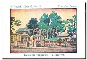 Image du vendeur pour Image Nouvelles Habitations Brazzaville Congo chocolat Cemol mis en vente par CPAPHIL