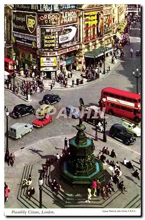 Image du vendeur pour Carte Postale Ancienne Piccadilly Circus London mis en vente par CPAPHIL