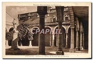 Seller image for Carte Postale Ancienne Jerusalem Intrieur du Clotre du Couvent des Dominicains Palestine for sale by CPAPHIL