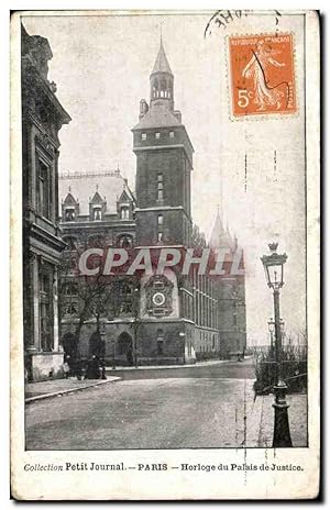 Seller image for Carte Postale Ancienne Petit Journal Paris Horloge du Palais de Justice for sale by CPAPHIL