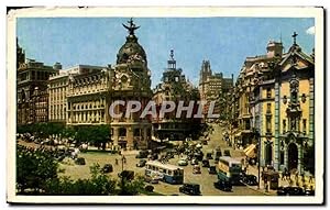 Carte Postale Ancienne Madrid