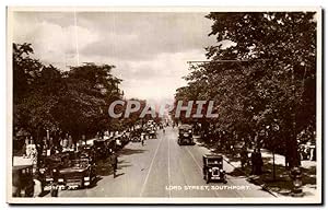 Carte Postale Ancienne Lord Street Southport