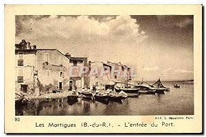 Seller image for Image Les Martigues L'entre du Port Wood Milne for sale by CPAPHIL