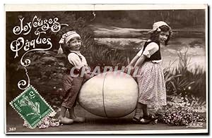 Bild des Verkufers fr Carte Postale Ancienne Fantaisie Enfant Oeuf zum Verkauf von CPAPHIL