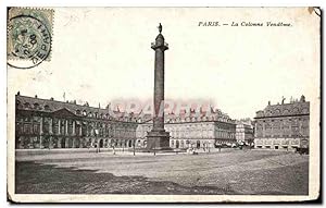 Seller image for Carte Postale Ancienne Paris La Colonne Vendome for sale by CPAPHIL