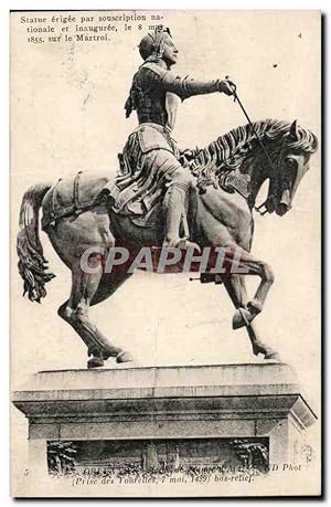 Seller image for Carte Postale Ancienne Orleans Jeanne d'arc for sale by CPAPHIL
