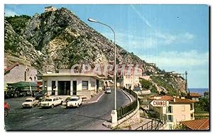 Bild des Verkufers fr Carte Postale Semi Moderne Les Sites Merveilleux de la Cote D'Azur Menton La Frontiere Franco italienne zum Verkauf von CPAPHIL