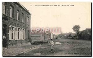 Carte Postale Ancienne Loos En Gohelle La Grande Place