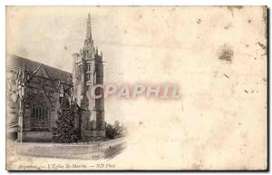 Seller image for Carte Postale Ancienne Argentan L'Eglise St Martin for sale by CPAPHIL
