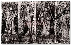 Seller image for Carte Postale Semi Moderne Saumur Eglise Notre Dame de Nantilly Anges fragment de Tapisserie for sale by CPAPHIL