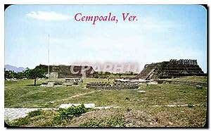 Bild des Verkufers fr Carte Postale Ancienne Panoramica Con El Templo De Los Gladiadores Panoramic View With The Gladiator's temple MExique zum Verkauf von CPAPHIL