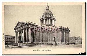 Bild des Verkufers fr Carte Postale Ancienne Paris Le Pantheon zum Verkauf von CPAPHIL