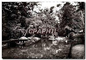 Imagen del vendedor de Carte Postale Ancienne La Rochelle Le Parc Le bassin aux cygnes Swan a la venta por CPAPHIL
