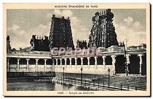 Seller image for Carte Postale Semi Moderne Missions Etrangeres De Paris Inde Temple de Madura for sale by CPAPHIL