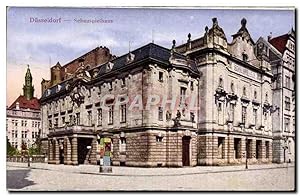 Carte Postale Ancienne Dusseldorf Schauspielhaus