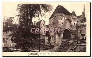 Carte Postale Ancienne Laon La Porte d'Ardon