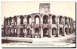 Carte Postale Ancienne Arles Les Arenes