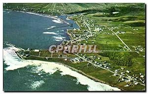 Carte Postale Ancienne vue Aerienne De Grande Riviere Gaspesie Quebec Situe A L'embouchure De La ...