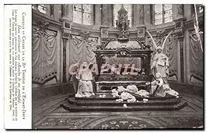 Bild des Verkufers fr Carte Postale Ancienne Chapelle Et Chasse De la Bse Therese De l'Enfant Jesus Lisieux zum Verkauf von CPAPHIL