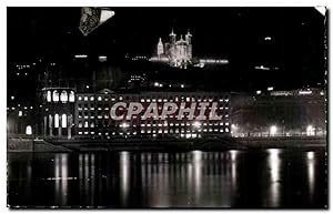 Seller image for Carte Postale Ancienne Lyon Illuminations du Decembre for sale by CPAPHIL