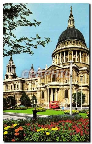 Seller image for Carte Postale Moderne ST Paul's Cathedral London for sale by CPAPHIL