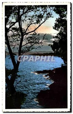 Seller image for Carte Postale Ancienne La Cote D'Azur Crespuscule for sale by CPAPHIL
