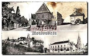 Carte Postale Ancienne Mondoubleau Le Donjon du siecle Maison du siecle la Paste vue d ensemble L...