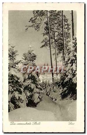 Bild des Verkufers fr Carte Postale Ancienne Freudenstadt im Winter zum Verkauf von CPAPHIL