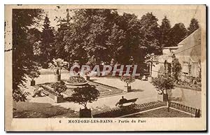 Carte Postale Ancienne Mondorf Les Bains Partie du Parc