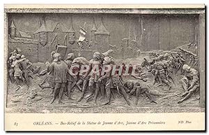 Immagine del venditore per Carte Postale Ancienne Orleans bas Relief de la Statue de Jeanne d'Arc prisonniere venduto da CPAPHIL