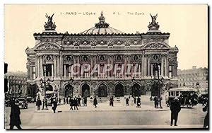 Image du vendeur pour Carte Postale Ancienne Paris L'Opera mis en vente par CPAPHIL