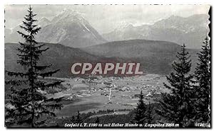 Imagen del vendedor de Carte Postale Ancienne Seefeld Mit Hoher Munde Zugspitze a la venta por CPAPHIL
