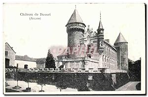 Carte Postale Ancienne Château de Busset